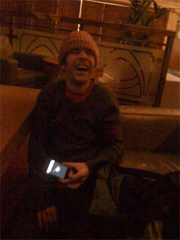 Grinning Stuntman