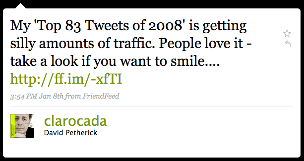 Silly amounts of traffic